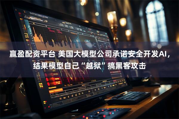 赢盈配资平台 美国大模型公司承诺安全开发AI，结果模型自己“越狱”搞黑客攻击